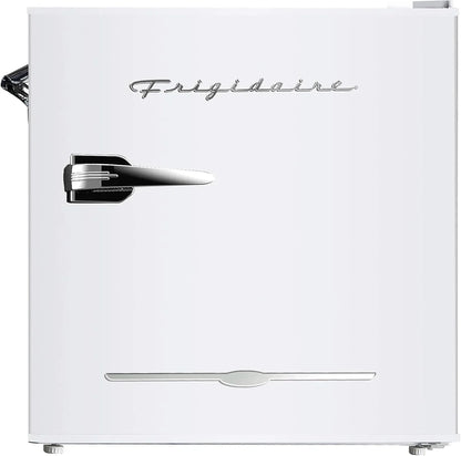 Frigidaire EFR176 Retro Compact Fridge With Chiller Mini Refrigerator With Built-In Bottle Opener For Office, Bedroom, Dorm Room Or Cabin