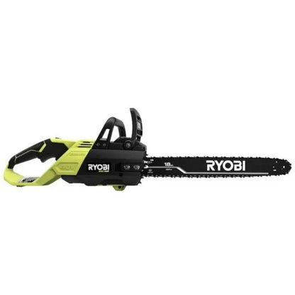 Ryobi 18 40V Cordless Chainsaw Kit With Battery And Charger, Green