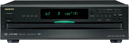 Onkyo DXC390 6 Disc CD Changer, Black