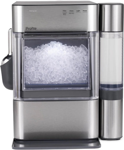 GE Profile Opal 2.0 Ultra Nugget Ice Maker With Side Tank And Scale Inhibiting Filter, Scoop Included, 38 Lbs In 24 Hours