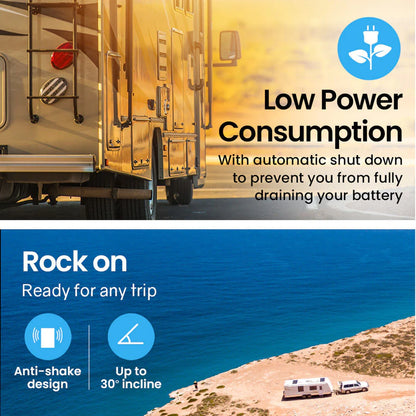 Gecko 160L Upright Portable Fridge/Freezer, 12V/24V/240V For Motorhome And Caravan, Silver