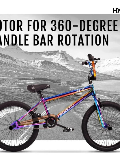 Hyper Bicycles 20 Jet Fuel BMX Bike For Kids, Recommended Ages 8 To 13 Years Old