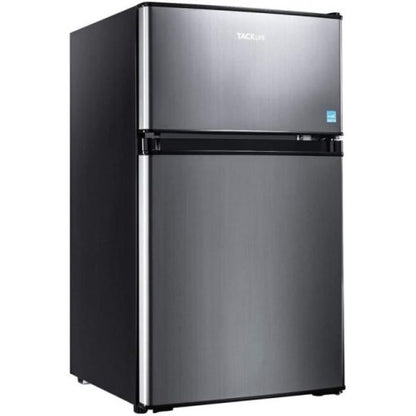 Mini Fridge With Freezer, 3.1 Cu. Ft. Small Refrigerator, Compact Refrigerator With LED Light
