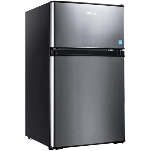Mini Fridge With Freezer, 3.1 Cu. Ft. Small Refrigerator, Compact Refrigerator With LED Light