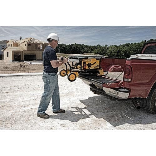DEWALT 10 In. Table Saw, 32-1/2 In. Rip Capacity, 15 Amp Motor, With Rolling