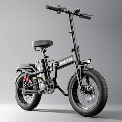 T1 Electric Bike For Adults 1200W Motor, 31MPH, 48V 20Ah Folding E-Bike