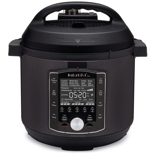 Instant Pot Pro 8 Qt. 10-in-1 Pressure Cooker, Rice/Grain Cooker