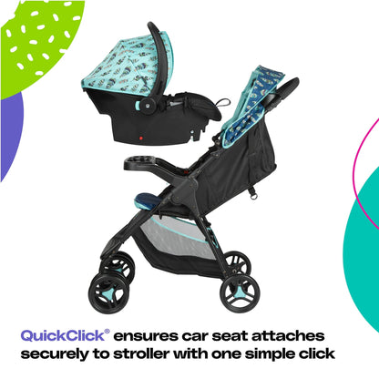 Cosco Kids Lift And Stroll Dx Travel System, Gray Arrows, Toddler, Unisex