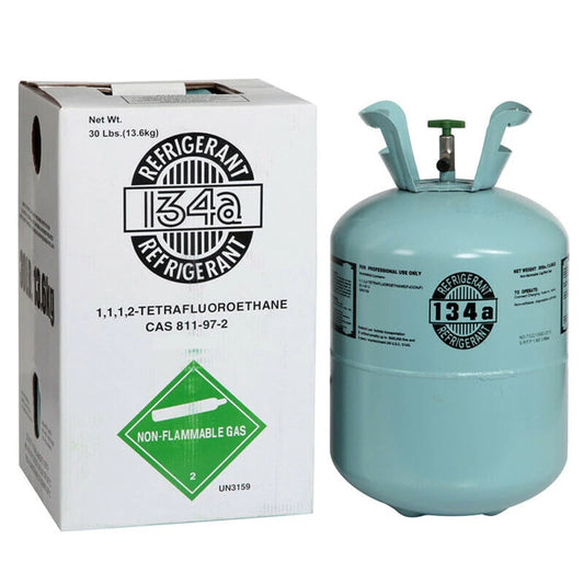 R134A, 134a, 30lb Cylinder 1,1,1,2-Tetrafluoroethane Automotive