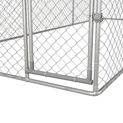 PawHut 19.7' x 7.5' x 7.5' Outdoor Dog Kennel With Waterproof Roof