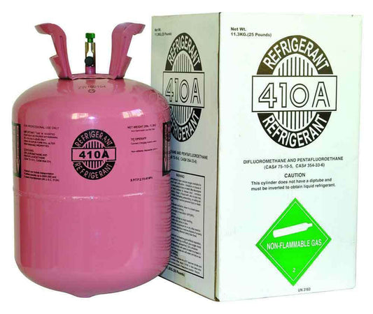R410a Refrigerant 25lb Cylinder New Factory Sealed