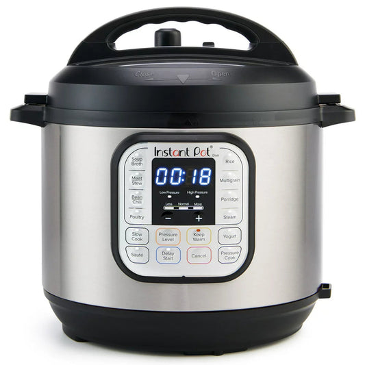 Instant Pot Duo 6 Qt. Electric Pressure Cooker 7-In-1 With Easy-Release Steam Switch