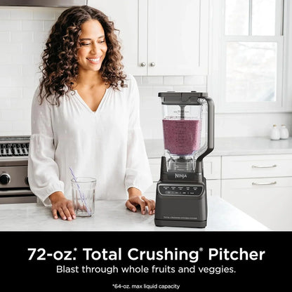 Ninja Mega Kitchen System, 1500 Watt Stand Mixer, 2.1 Liters And Food Processor, 8 Cups With 2 473 Ml Takeaway Cups