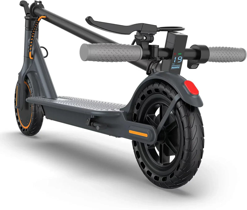 Electric Scooter 350W/500W Powerful Motor 8.5 In./10 In. Solid Tires 19/22Mph 28/21/12 Miles Range