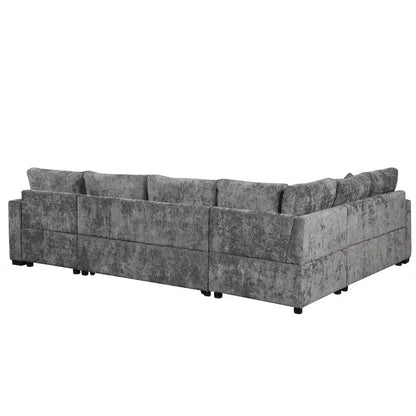 Sectional Sofa Pull-Out Sofa Bed Sleeper