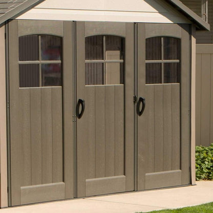 Lifespan 11 x 18.5 Ft. Outdoor Storage Shed, 11 x 18.5, Desert Sand