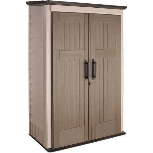 Rubbermaid Outdoor Storage Shed, 52 Cu. Ft., Weather-Resistant, Lockable Doors