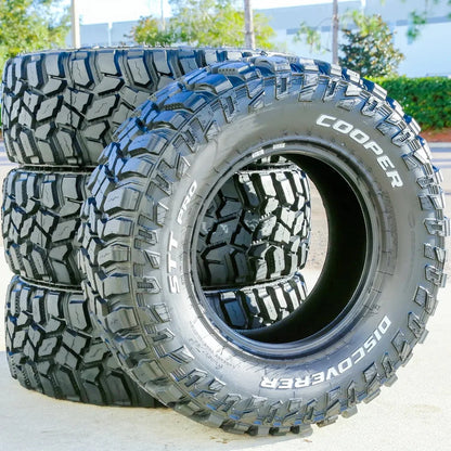 Set Of 4, Four Cooper Discoverer Stt Pro Lt 275/70R18 125/122P E 10 Ply Mt M/T Mud Tires