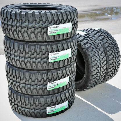 Set Of 4, Four 275/65R20 126/123Q E, 10 Ply M/T Mud Tires