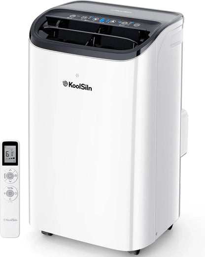 14,000 BTU Portable Air Conditioner Cools Up To 700 Sq. Ft, Auto-Evaporation Low Noise Portable AC Unit With Remote Control Fits For Large Room