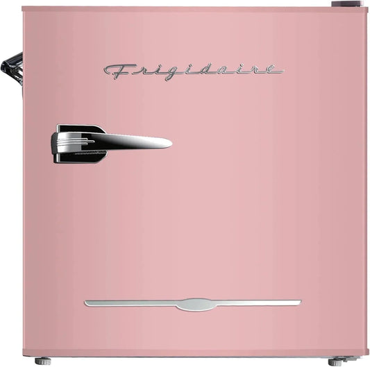Frigidaire EFR176 Retro Compact Fridge With Chiller Mini Refrigerator With Built-In Bottle Opener For Office, Bedroom, Dorm Room Or Cabin