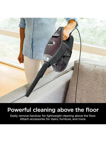Shark HV322 Rocket Deluxe Pro Corded Stick Vacuum With LED Headlights, XL Dust Cup, Lightweight, For Pet Hair Pickup, Converts To A Hand Vacuum