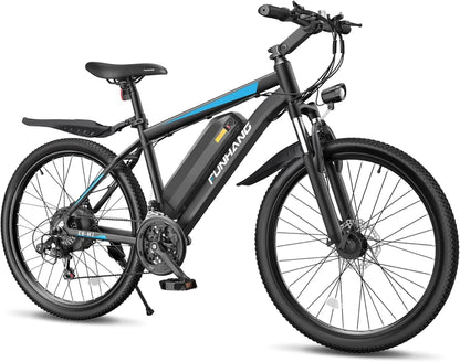 Electric Bike For Adults 1000W Peak Ebike 50 Miles 21.7MPH Electric Mountain Bike