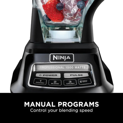 Ninja Mega Kitchen System, 1500-Watt, 72-Ounce Full-Size Blender And 8-Cup Food Processor With 2 16-Ounce To-Go Cups