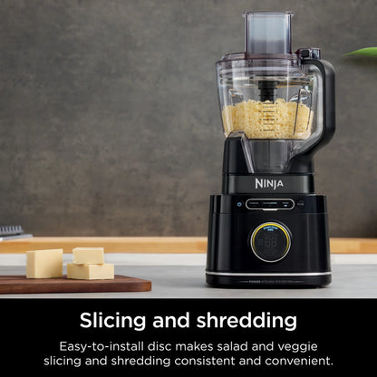 Ninja Detect Kitchen System Power Blender Plus Processor With Blend Sense Technology, Silver, TB400