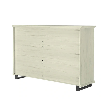 Farmhouse 4-Piece Bedroom Set, 2 Nightstand, 1 Chest And 1 Dresser