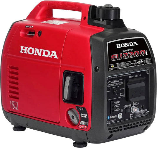 Honda 664240 EU2200i 2200 Watt Portable Inverter Generator With Co-Minder