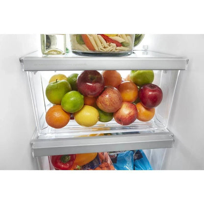 36-inch Wide Side-by-Side Refrigerator C 24 Cu. Ft. Stainless Steel