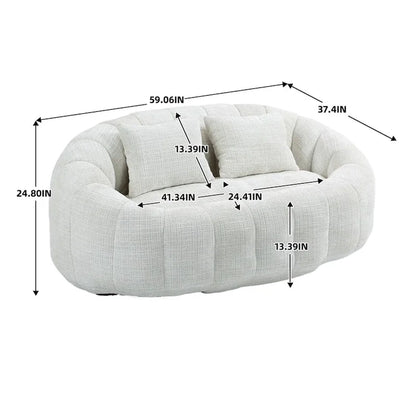 Adult Bean Bag Chair, Multi-Color Lazy Sofa