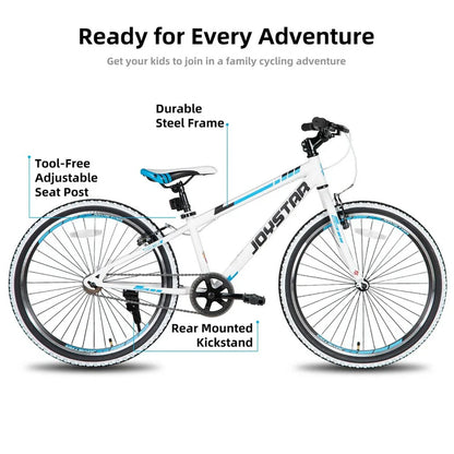 Joystar Lubbock 20 In. 24 In. Kids Mountain Bike Single Speed Bicycle