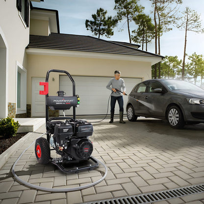 PowerSmart 3200PSI Gas Pressure Washer With 5 Nozzles And Soap Tank