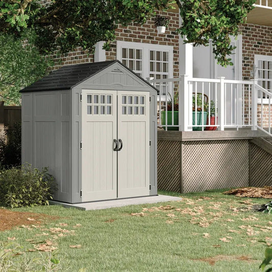 Suncast 6 Ft. x 5 Ft. Resin Storage Shed
