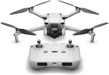 DJI Mini 3, Drones With Camera For Adults 4K, 38-min Flight Time, Up To 32800 Ft, 10km Video Transmission, True Vertical Shooting
