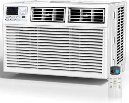 Antarctic Star 12,000 BTU U-Shaped Window Air Conditioner Unit Cools Up To 550 Sq. Ft. With 6 Modes 24H Timer, Ultra Quiet Window AC Units