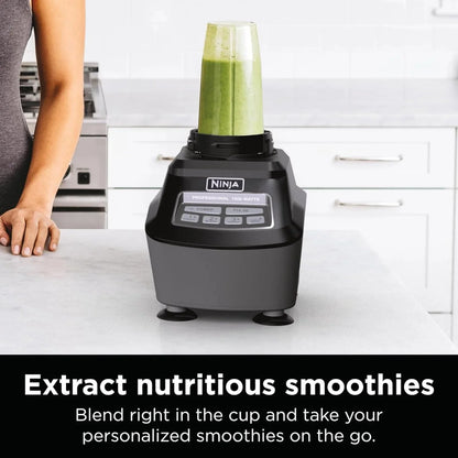 Ninja Mega Kitchen System, 1500 Watt Stand Mixer, 2.1 Liters And Food Processor, 8 Cups With 2 473 Ml Takeaway Cups