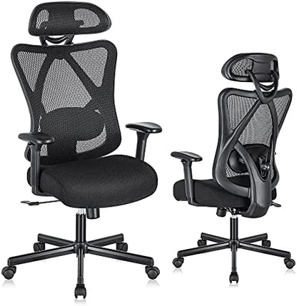 Sunnow Ergonomic Office Chair, Mesh Computer Desk Chair, High Back Executive Task Chair