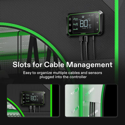 Vivosun Giy Smart Grow Tent System 2x2, WiFi-Integrated Grow Tent Kit, With Automate Ventilation And Circulation, E42A