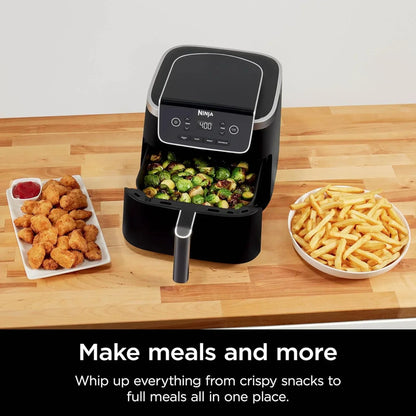 Ninja Air Fryer Pro XL 6-in-1 With 6.5 Qt. Capacity Max Crisp Air Fry Air Roast Bake