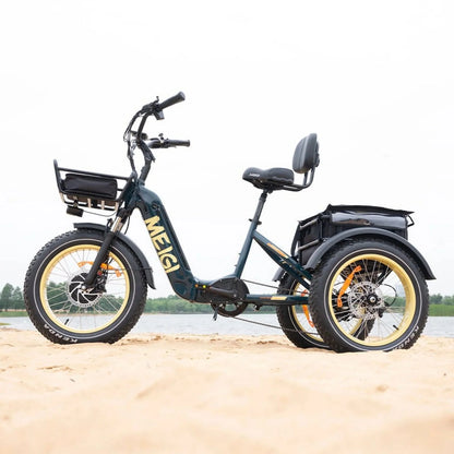 Silverado 20 48V/14Ah 750W Foldable Fat Tire Electric Trike, 330lbs, 96817362
