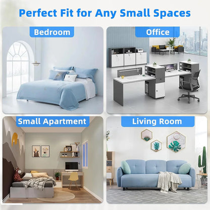 Antarctic Star 12,000 BTU U-Shaped Window Air Conditioner Unit Cools Up To 550 Sq. Ft. With 6 Modes 24H Timer, Ultra Quiet Window AC Units