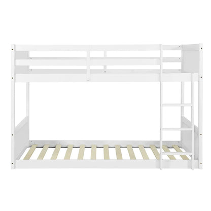 Delphia Low Profile Twin Over Twin Bunk Bed