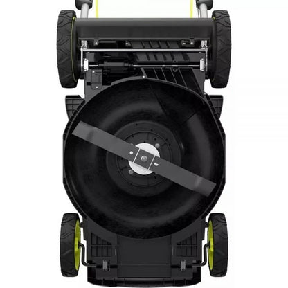 40V Brushless 20-inch Self-Propelled Hand Lawn Mower, Grass Trimmer And Leaf Blower With 2 Batteries And 2 Chargers