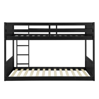 Delphia Low Profile Twin Over Twin Bunk Bed