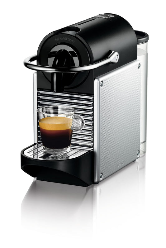 Nespresso Pixie Espresso Machine By De'Longhi, Aluminum