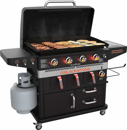 Blackstone 4-burner Hob And Air Fryer Combination C 36 In