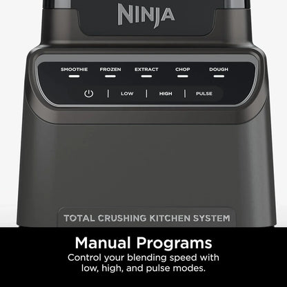 Ninja Mega Kitchen System 1500 Watt 72 Ounce Full Size Blender And 8 Cup Food Processor